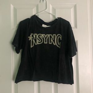 Cropped *NSYNC Shirt